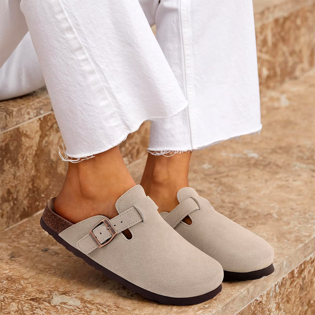 Avant Suede Clogs by Kidmi