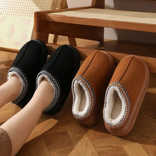 Mome Plush Cotton Nomad Slippers