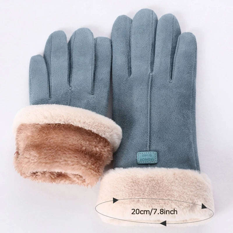 Palatine Fur-Lined Gloves